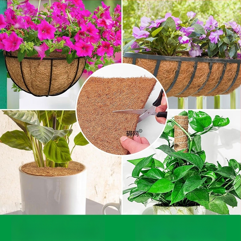 Trīs daļu komplekts – Coconut Palm Mat, bez zīmola, bez importa, dārzam un citām vajadzībām