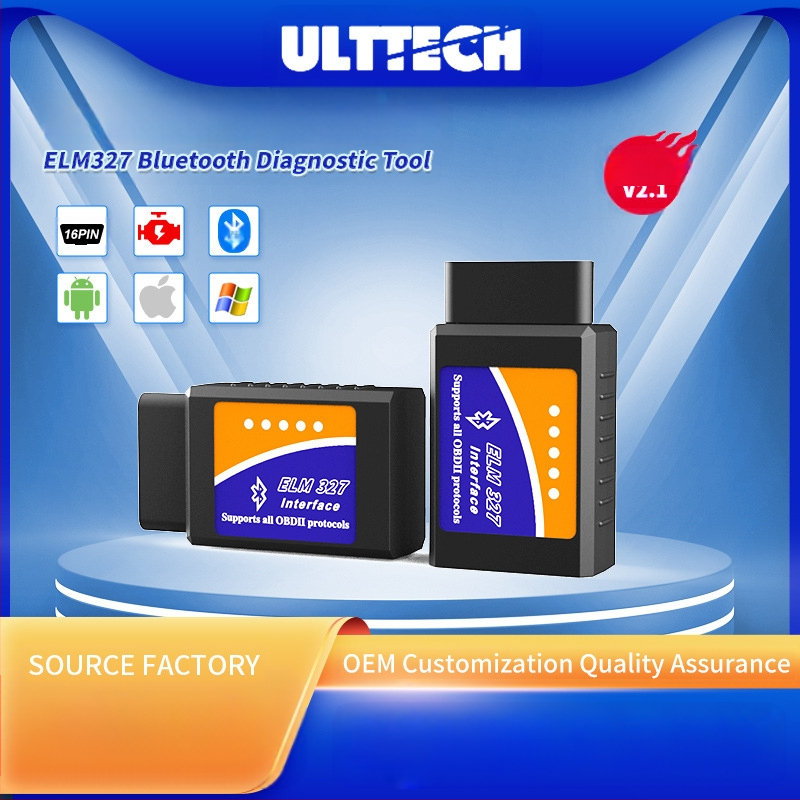 OBD diagnostikas instruments ELM327 V2.1, Bluetooth 5.1, 12V, Modelis XL-OBDII V2.1, -40°C līdz 65°C