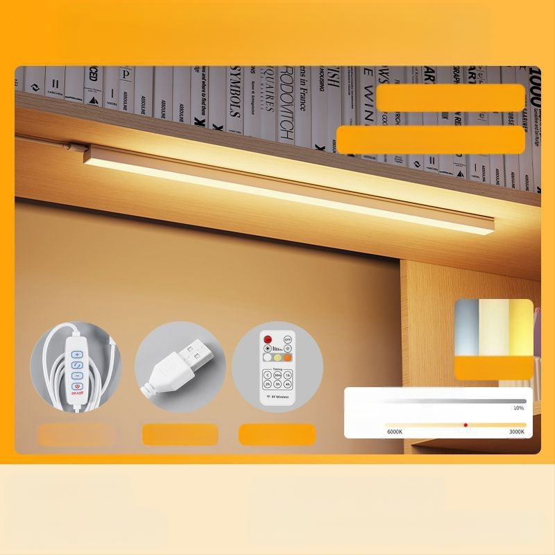 LED lentes galda lampa studentu kopmītnē ar USB magnētisku stiprinājumu, acu aizsardzība, 220V ieeja