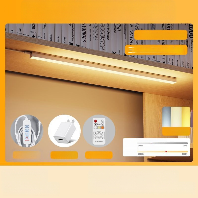 LED lentes galda lampa studentu kopmītnē ar USB magnētisku stiprinājumu, acu aizsardzība, 220V ieeja
