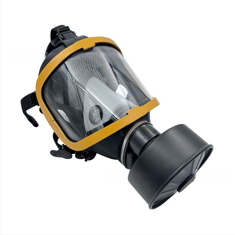 Silikonska maska za zaštitu od plinova s cilindričnim dizajnom – KN95 zaštita od toksičnih plinova, standard GB2890-2009, pakiranje 10 kompleta u kutiji