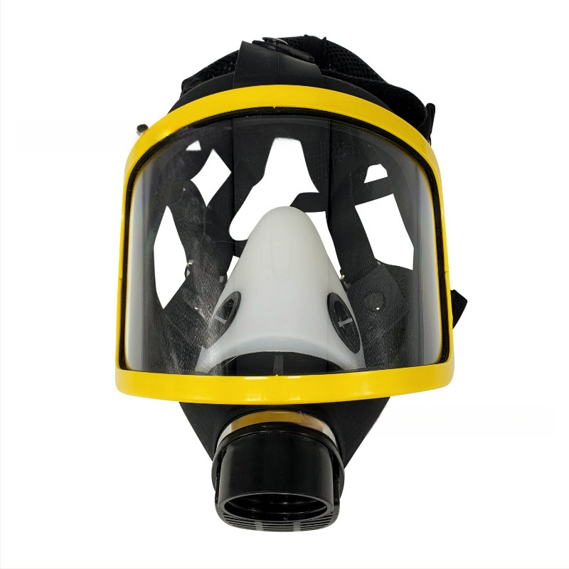 Silikonska maska za zaštitu od plinova s cilindričnim dizajnom – KN95 zaštita od toksičnih plinova, standard GB2890-2009, pakiranje 10 kompleta u kutiji