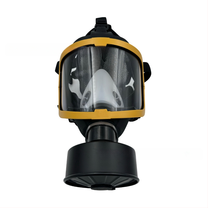 Silikonska maska za zaštitu od plinova s cilindričnim dizajnom – KN95 zaštita od toksičnih plinova, standard GB2890-2009, pakiranje 10 kompleta u kutiji