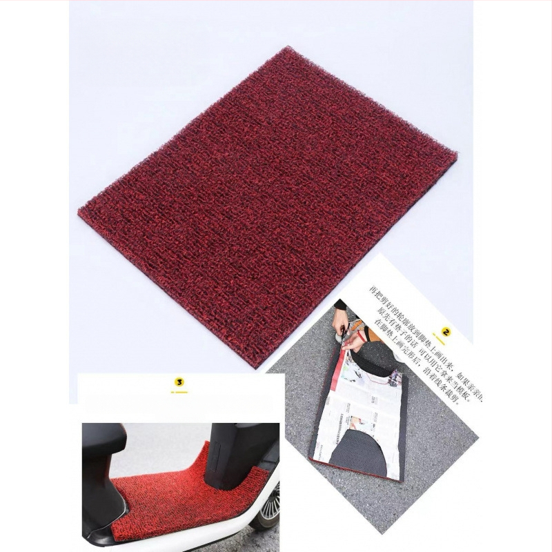 Универсална PVC подложка за пода на автомобил – едно парче, рязане по форма, лесна за почистване, предпазен килим за кабината