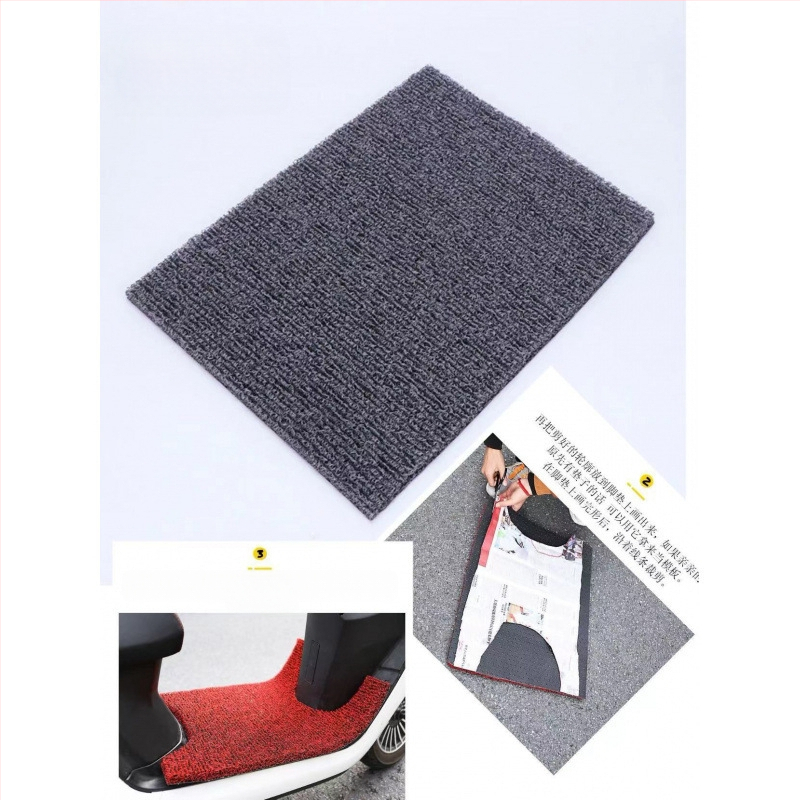 Универсална PVC подложка за пода на автомобил – едно парче, рязане по форма, лесна за почистване, предпазен килим за кабината