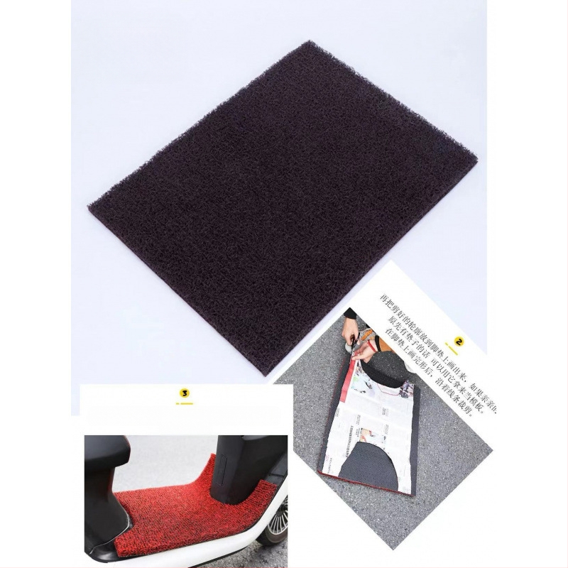 Универсална PVC подложка за пода на автомобил – едно парче, рязане по форма, лесна за почистване, предпазен килим за кабината