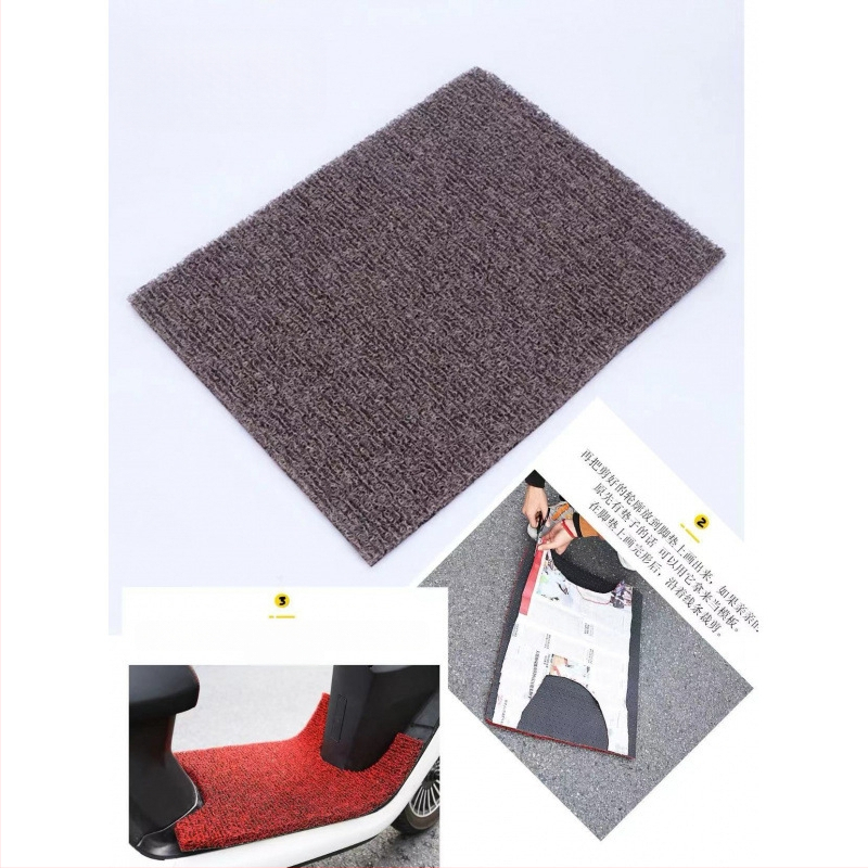 Универсална PVC подложка за пода на автомобил – едно парче, рязане по форма, лесна за почистване, предпазен килим за кабината