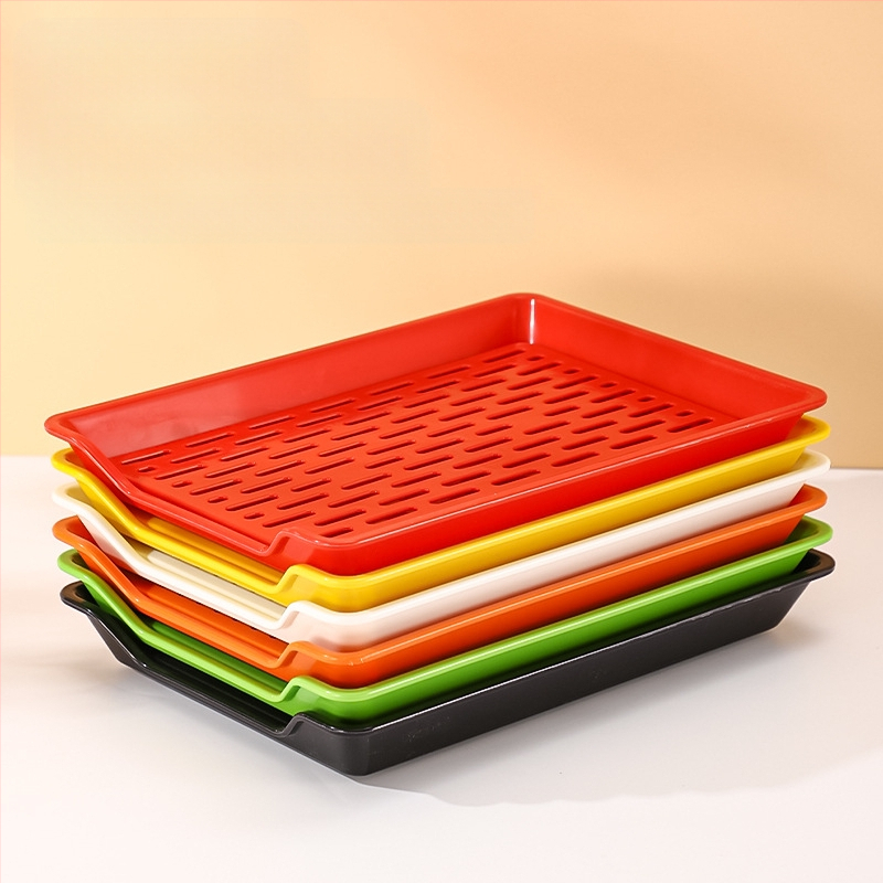 PP kvadratinė plokštelė su drenažo tinkleliu, logotipo spausdinimas pagal užsakymą, mikrobangų krosnelė neveikia, šiuolaikinis minimalistinis stilius