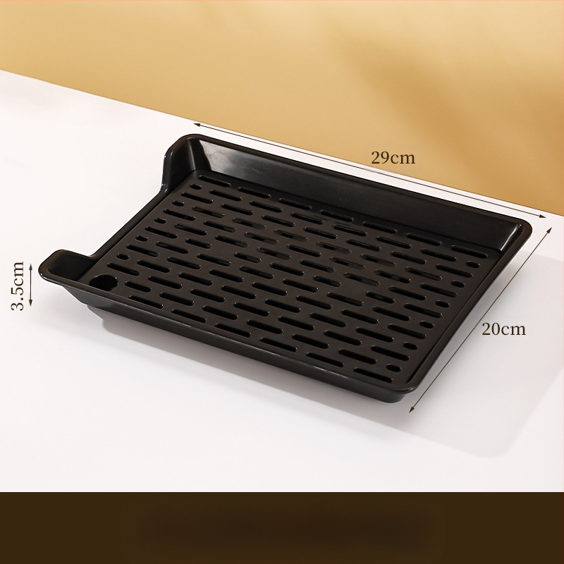 PP kvadratinė plokštelė su drenažo tinkleliu, logotipo spausdinimas pagal užsakymą, mikrobangų krosnelė neveikia, šiuolaikinis minimalistinis stilius