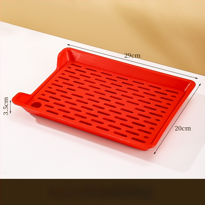 PP kvadratinė plokštelė su drenažo tinkleliu, logotipo spausdinimas pagal užsakymą, mikrobangų krosnelė neveikia, šiuolaikinis minimalistinis stilius