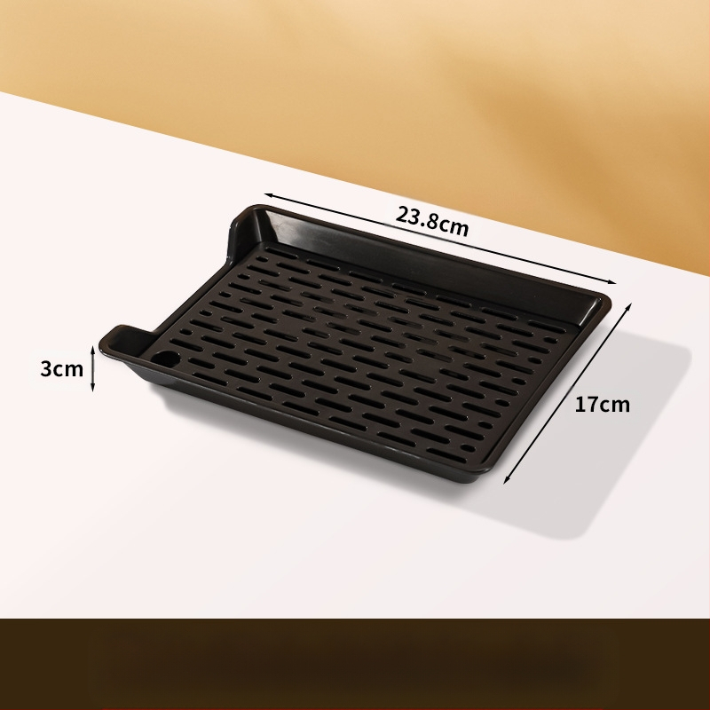 PP kvadratinė plokštelė su drenažo tinkleliu, logotipo spausdinimas pagal užsakymą, mikrobangų krosnelė neveikia, šiuolaikinis minimalistinis stilius