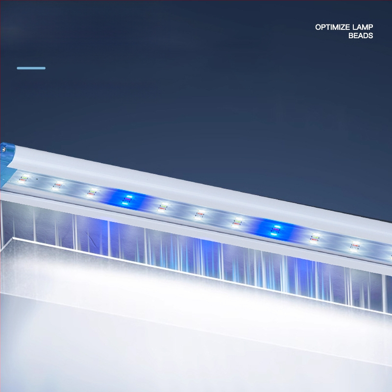 LED λαμπτήρας ενυδρείου, PVC σώμα, 6–20W, αδιάβροχος, φωτισμός για υδρόβια φυτά και χελώνες