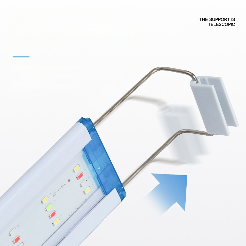 LED λαμπτήρας ενυδρείου, PVC σώμα, 6–20W, αδιάβροχος, φωτισμός για υδρόβια φυτά και χελώνες