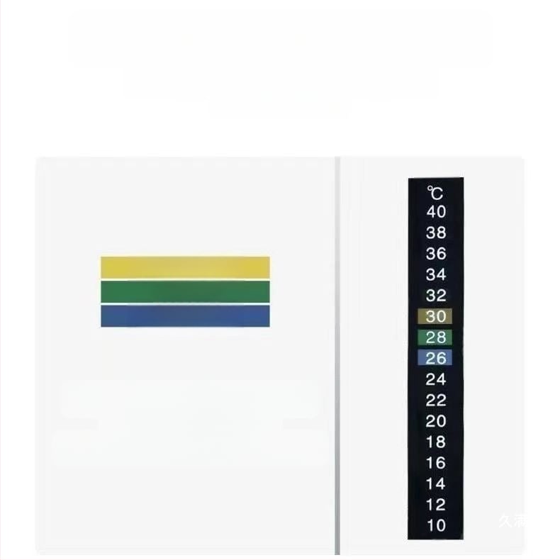 Akvarijski termometar s LCD zaslonom, indikator promjene temperature koji mijenja boju, digitalni termometar za vodu