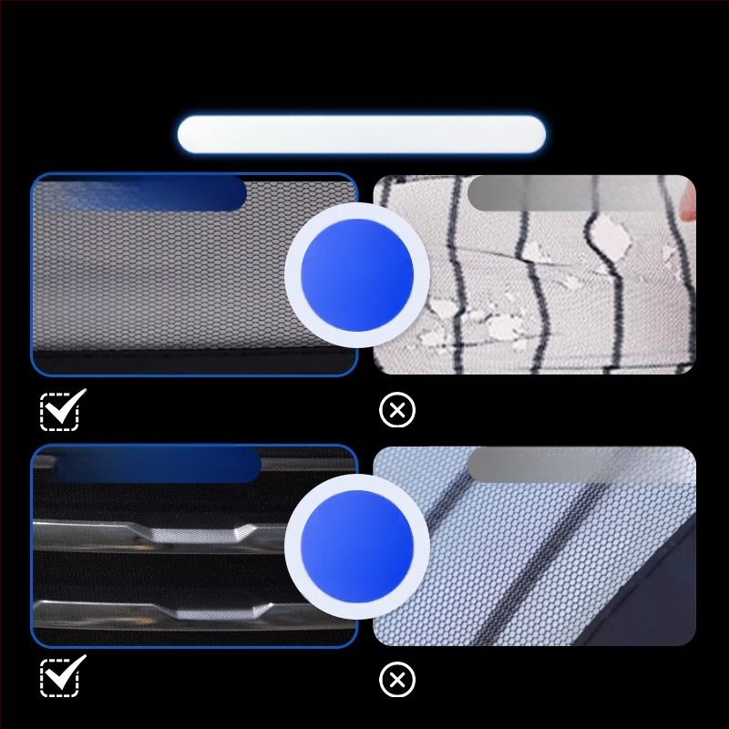 Метална мрежа за радиатора на автомобила — защита от насекоми, предна решетка, OEM