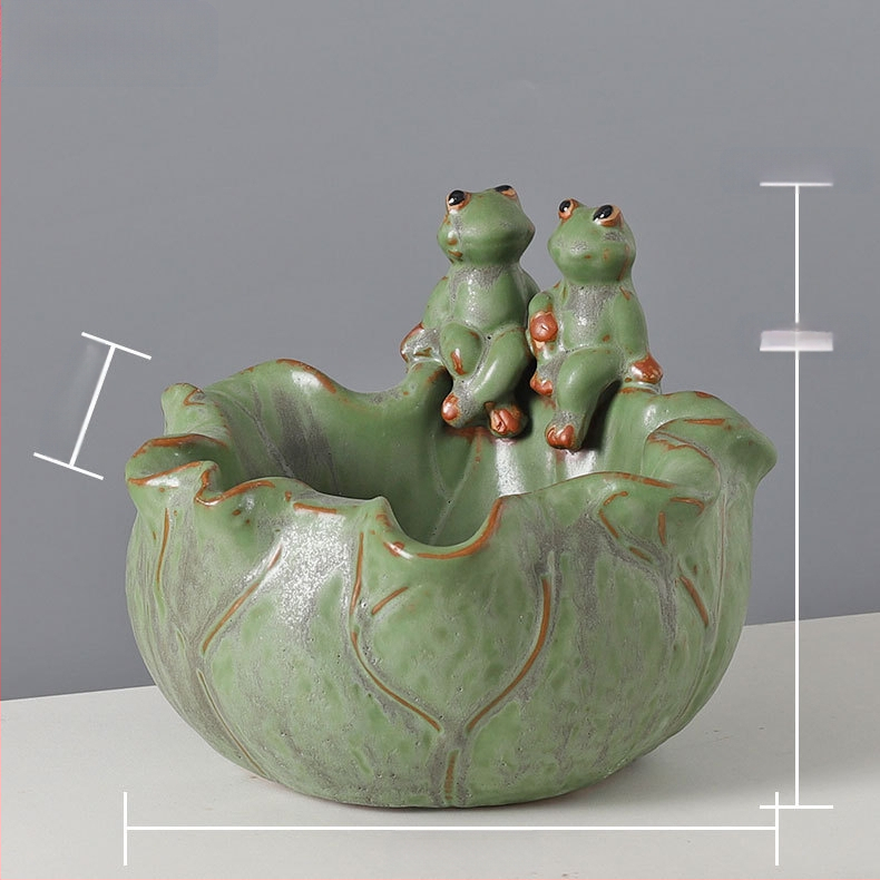 Keraminė gėlių vaza ant grindų – paprastas stilius, namų sodo naudojimui