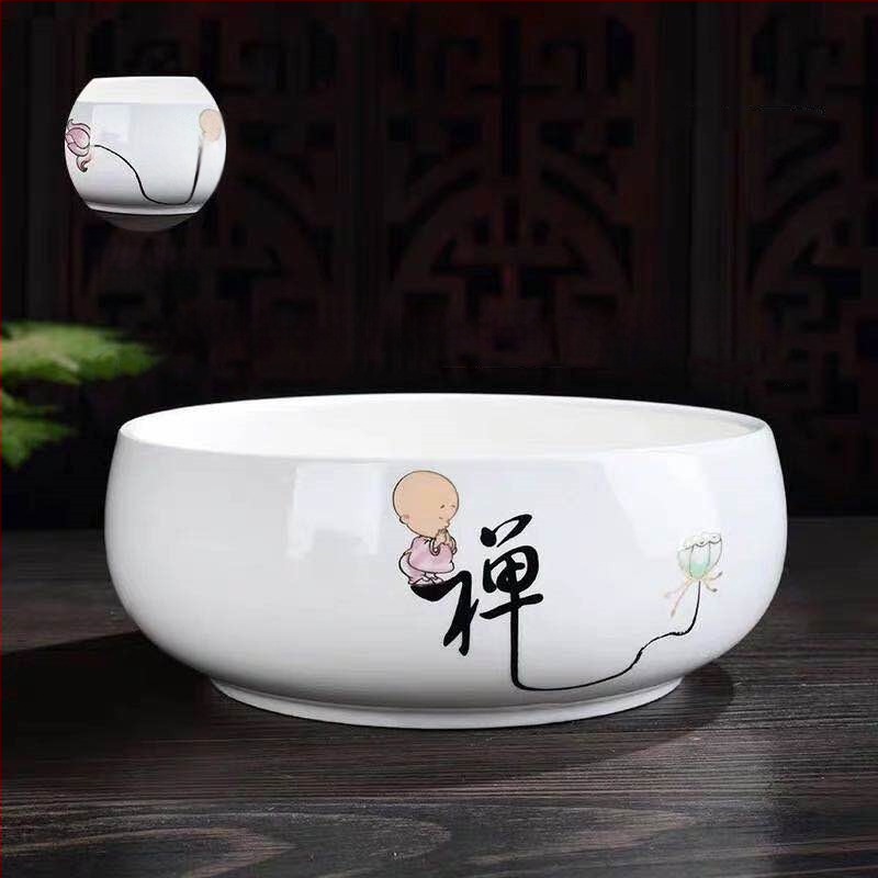 Keraminė gėlių vaza ant grindų – paprastas stilius, namų sodo naudojimui