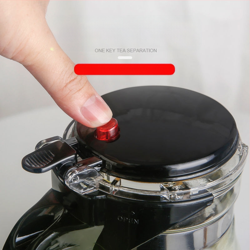 Εσωτερικό δοχείο τσαγιέρας με φίλτρο, πλαστικό, χωρητικότητα έως 500 ml, χειροποίητο, στυλ ελαφριάς πολυτέλειας