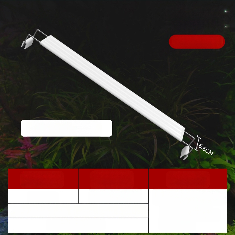 Yusheng PVC φωτιστικό ενυδρείου για διακόσμηση τοπίων, κάτω από 36W