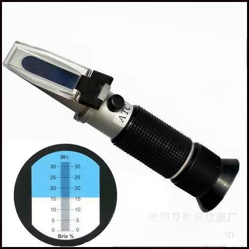 Призмов рефрактометър за концентрация на течност за рязане, Shengqi модел 0-32, диапазон 0-32