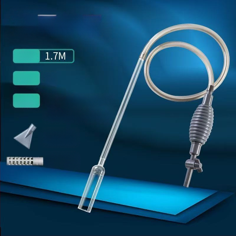 Automātiska akvārija ūdens maiņa no ABS plastmasas, drenāžas funkcija, manuāla ūdens sūknēšanas tīrīšana, ūdens maiņas šļauka, smilšu mazgāšana — Hong people