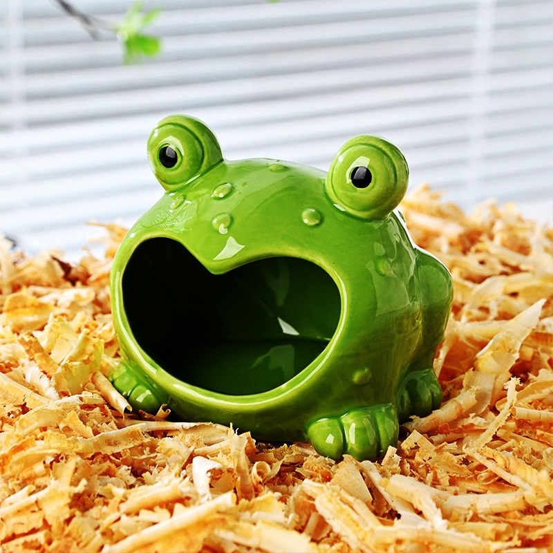 Hamsteru keramikas ligzda, iglu patvērums maziem hamsteriem, iekšējai dekorācijai