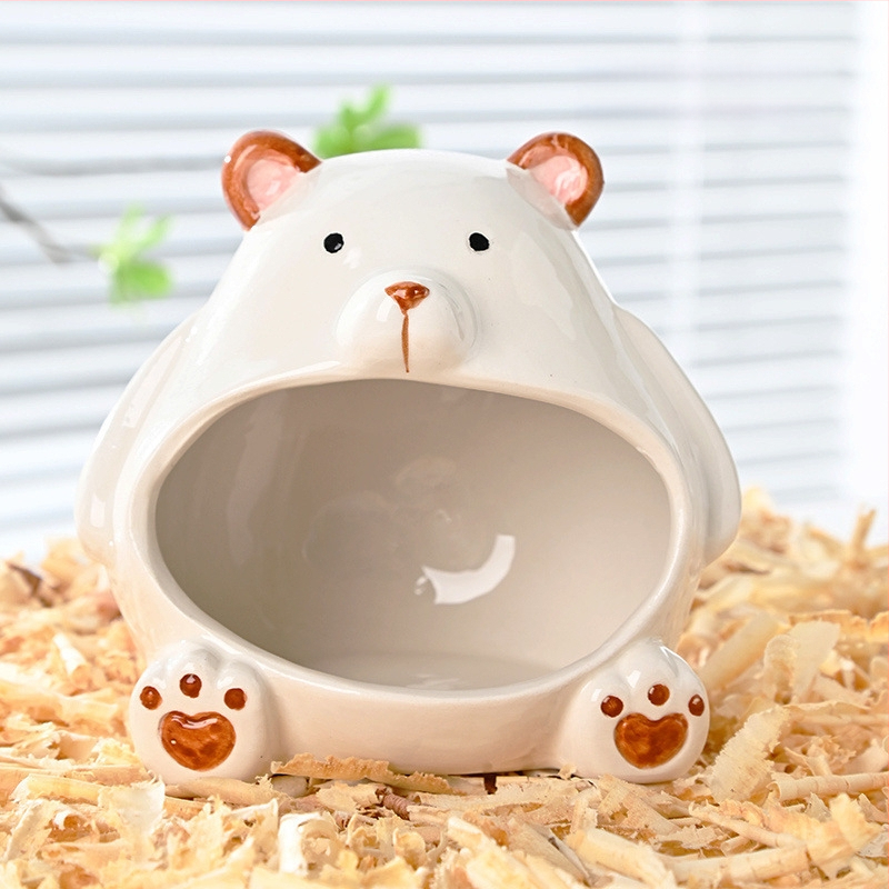 Hamsteru keramikas ligzda, iglu patvērums maziem hamsteriem, iekšējai dekorācijai