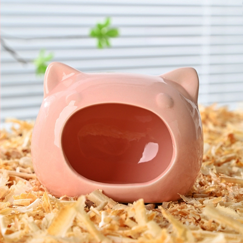 Hamsteru keramikas ligzda, iglu patvērums maziem hamsteriem, iekšējai dekorācijai