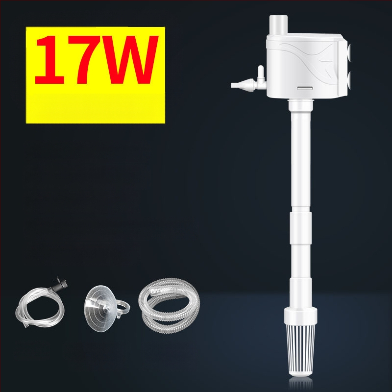 Akvarijska 3-u-1 potopna pumpa za filtraciju i oksigenaciju — ABS materijal, trostruki dizajn, broj Xuan Song (ABS; Funkcija: stvara valove i oksigenira; Glavna namjena: filtracija i oksigenacija; Stil: 3-u-1 potopna pumpa)