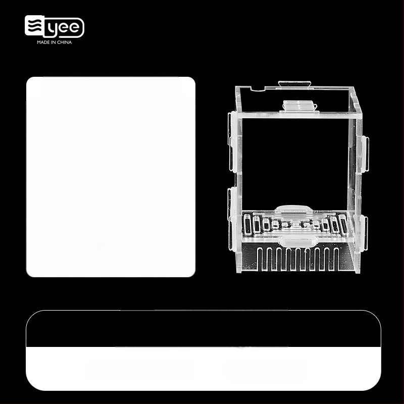 Akvārija ūdens sūknja vāciņš — akrils, izcelsme Shandongā, zīmols Yee, piemērots iegremdētajai sūknē, filtra aizsargs akvārijam, aprīkojums akvārijam