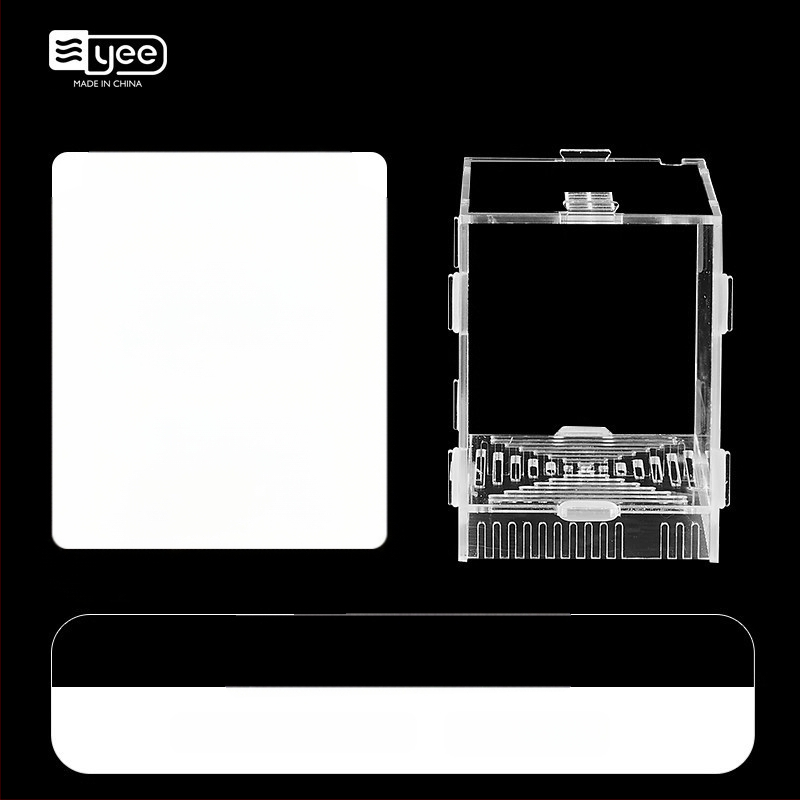 Akvārija ūdens sūknja vāciņš — akrils, izcelsme Shandongā, zīmols Yee, piemērots iegremdētajai sūknē, filtra aizsargs akvārijam, aprīkojums akvārijam