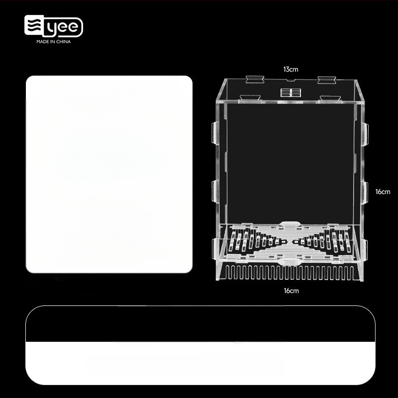 Akvārija ūdens sūknja vāciņš — akrils, izcelsme Shandongā, zīmols Yee, piemērots iegremdētajai sūknē, filtra aizsargs akvārijam, aprīkojums akvārijam