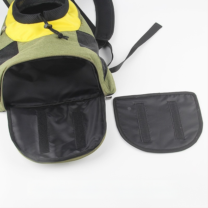 Pritaikytas naminių gyvūnėlių kuprinė katėms ir šunims – kvėpuojanti tinklinė konstrukcija + PVC, kelioninė daugiafunkcinė kuprinė