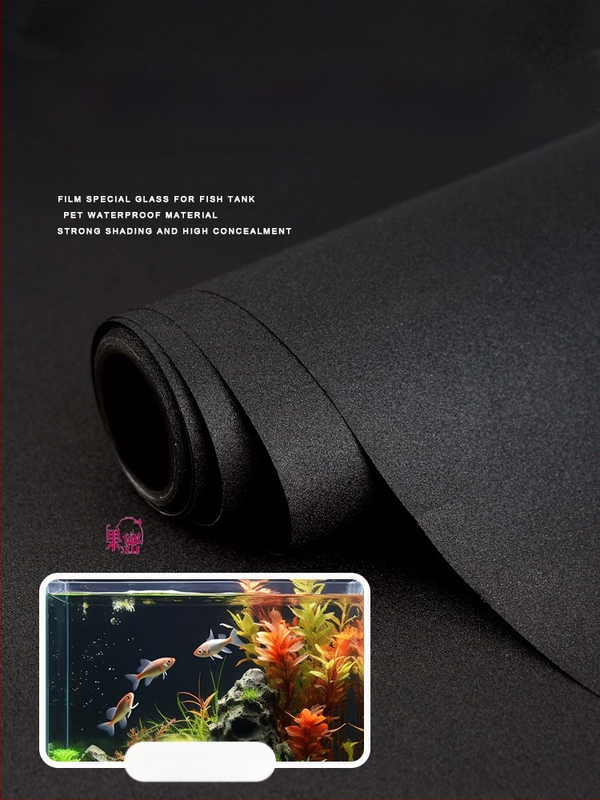 Αυτοκόλλητο φόντου ενυδρείου - PVC, αυτοκόλλητο, μινιμαλιστικό στυλ, απλό μοτίβο, 1 τεμάχιο