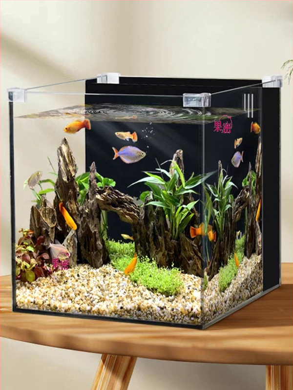 Αυτοκόλλητο φόντου ενυδρείου - PVC, αυτοκόλλητο, μινιμαλιστικό στυλ, απλό μοτίβο, 1 τεμάχιο