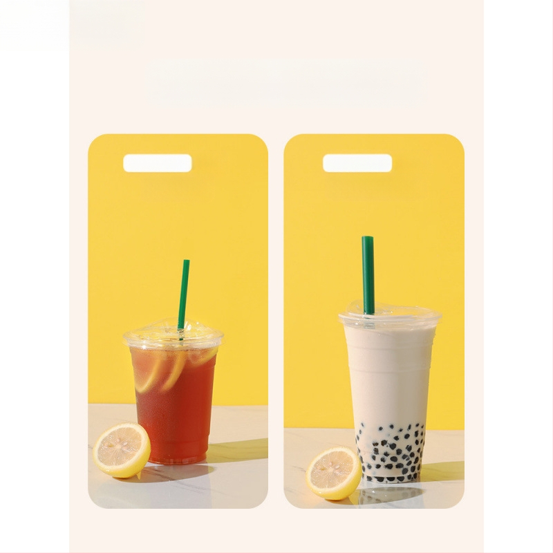 Biaoyin hardware Vienreizējās lietošanas biezi salmi, taisnas caurules, individuāli iepakoti, komerciāliem piena tējas veikaliem, plastmasas