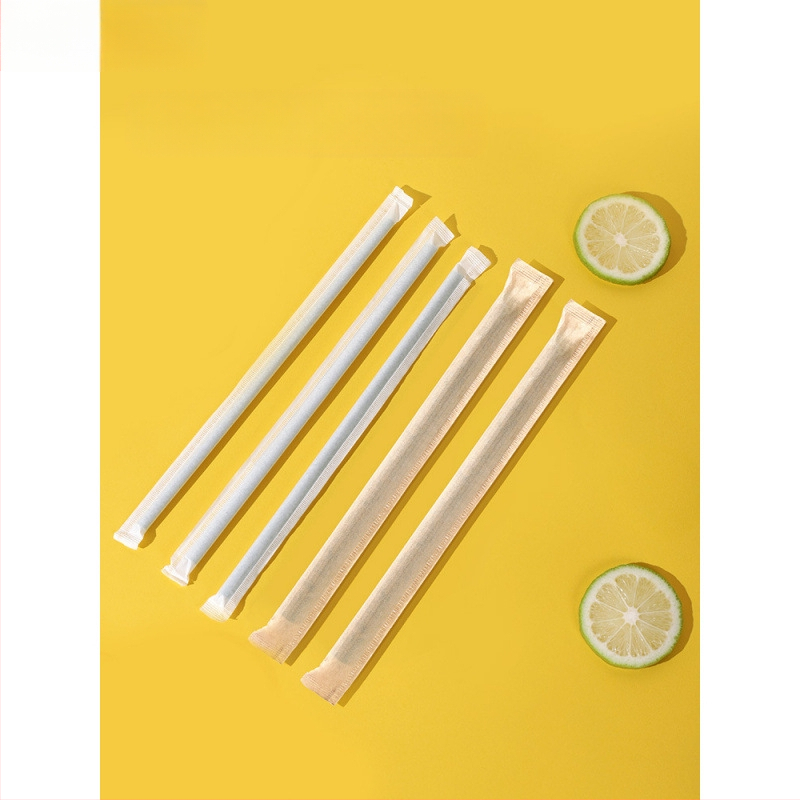 Biaoyin hardware Vienreizējās lietošanas biezi salmi, taisnas caurules, individuāli iepakoti, komerciāliem piena tējas veikaliem, plastmasas