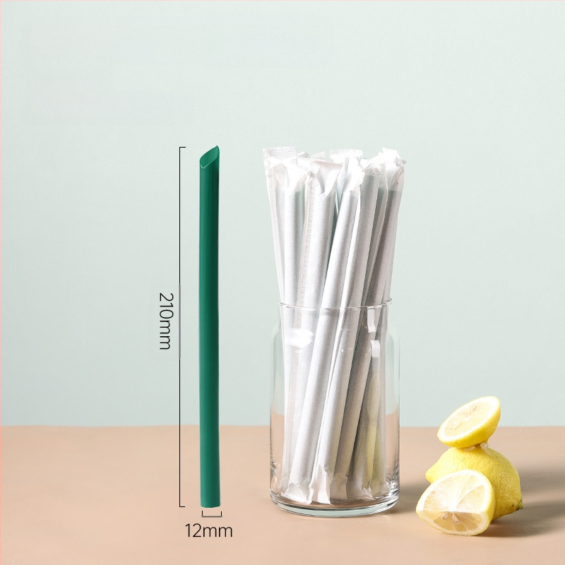 Biaoyin hardware Vienreizējās lietošanas biezi salmi, taisnas caurules, individuāli iepakoti, komerciāliem piena tējas veikaliem, plastmasas