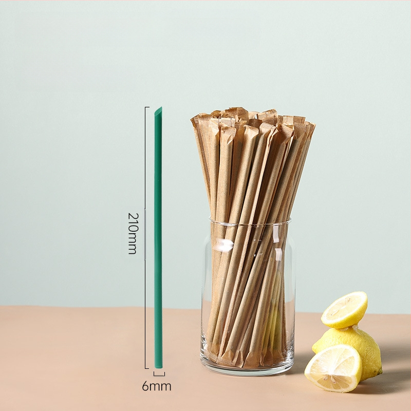 Biaoyin hardware Vienreizējās lietošanas biezi salmi, taisnas caurules, individuāli iepakoti, komerciāliem piena tējas veikaliem, plastmasas