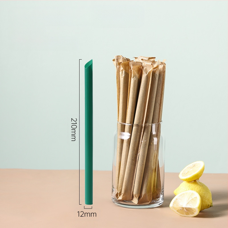 Biaoyin hardware Vienreizējās lietošanas biezi salmi, taisnas caurules, individuāli iepakoti, komerciāliem piena tējas veikaliem, plastmasas