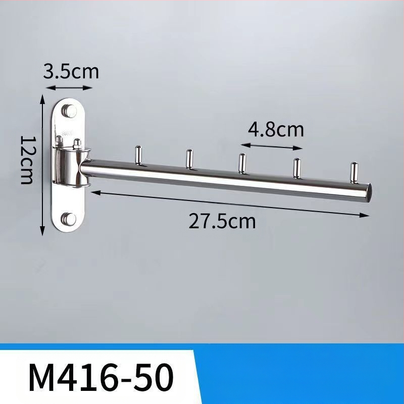 304 nerūdijančio plieno pakabinamų drabužių džiovykla, sieninis montavimas, vienpolio strypo, sulankstomas, balkono šoninis tvirtinimas