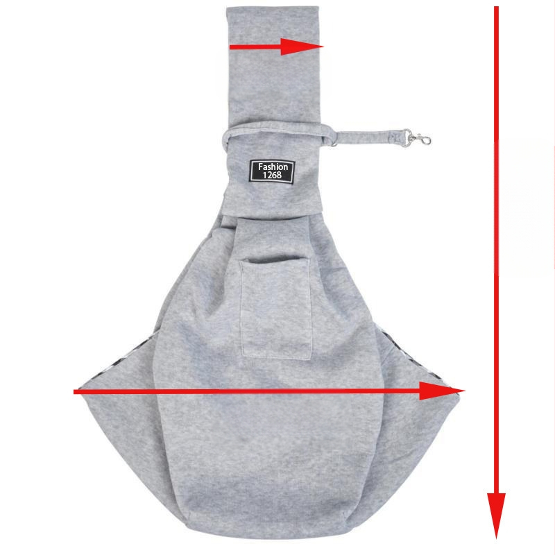 Τσάντα κατοικίδιων - Πολυεστέρας, μαλακή, αναδιπλούμενη, διαπνέουσα, χωρητικότητας έως 7,5 kg