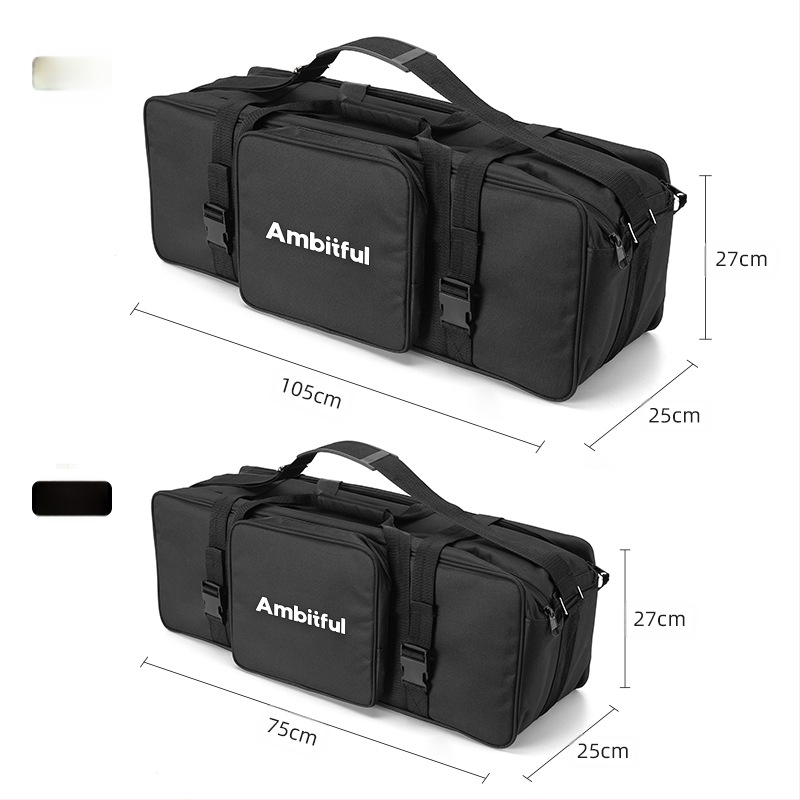 Fotogrāfijas gaismas statīva soma komplekts – Zhijie, Oxford audums, svars 1,64 kg, vispārēja savietojamība