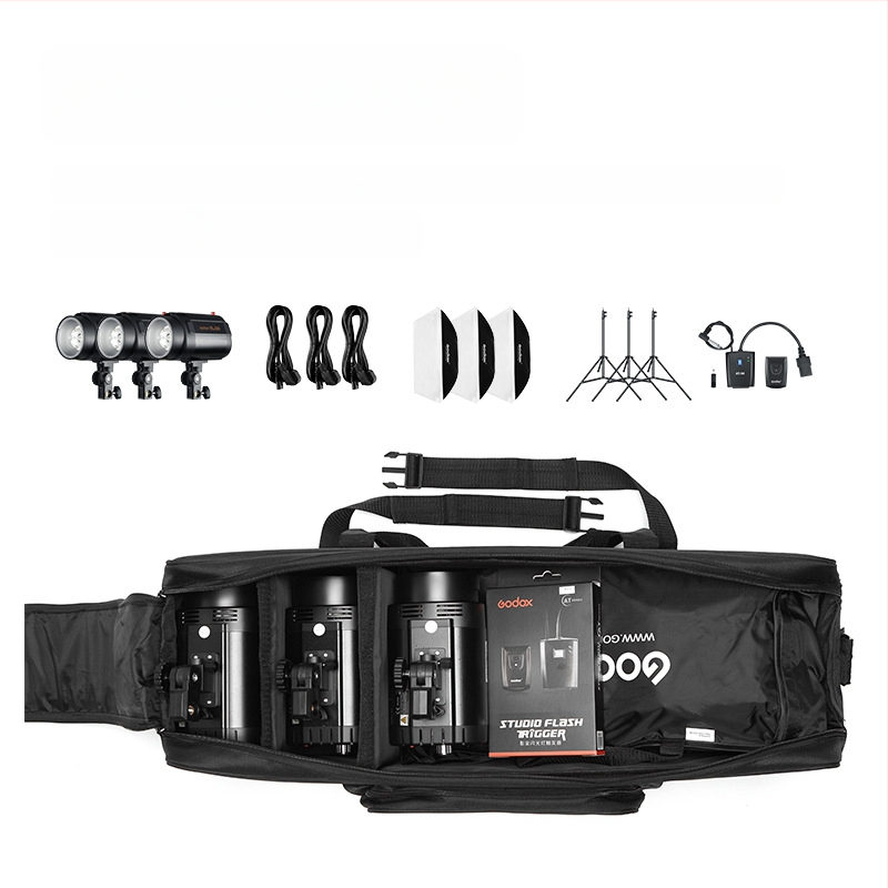 Fotogrāfijas gaismas statīva soma komplekts – Zhijie, Oxford audums, svars 1,64 kg, vispārēja savietojamība