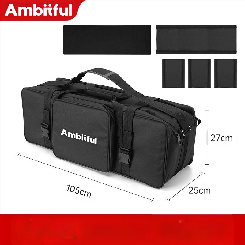 Fotogrāfijas gaismas statīva soma komplekts – Zhijie, Oxford audums, svars 1,64 kg, vispārēja savietojamība