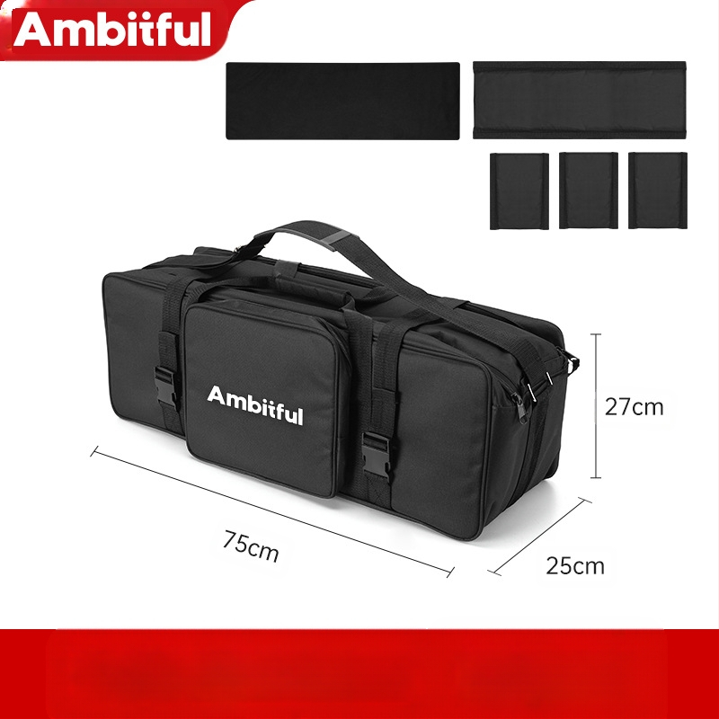 Fotogrāfijas gaismas statīva soma komplekts – Zhijie, Oxford audums, svars 1,64 kg, vispārēja savietojamība