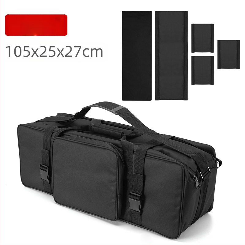 Fotogrāfijas gaismas statīva soma komplekts – Zhijie, Oxford audums, svars 1,64 kg, vispārēja savietojamība