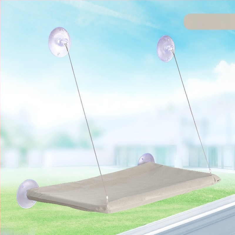 Αιωρούμενο κρεβάτι γάτας με βεντούζες για κρέμασμα (Υλικό: Πολυεστέρας + Πλαστικό; Προέλευση: Zhejiang; Μάρκα: Pocket; Κατάλληλο για: γάτες; Κατηγορία: φωλιές και κλουβιά κατοικίδιων)