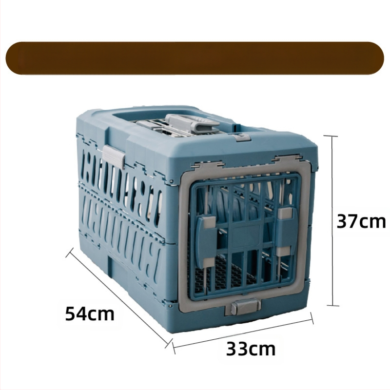 Дървен сгъваем преносник за кучета