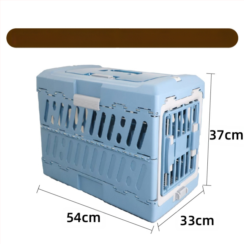 Дървен сгъваем преносник за кучета